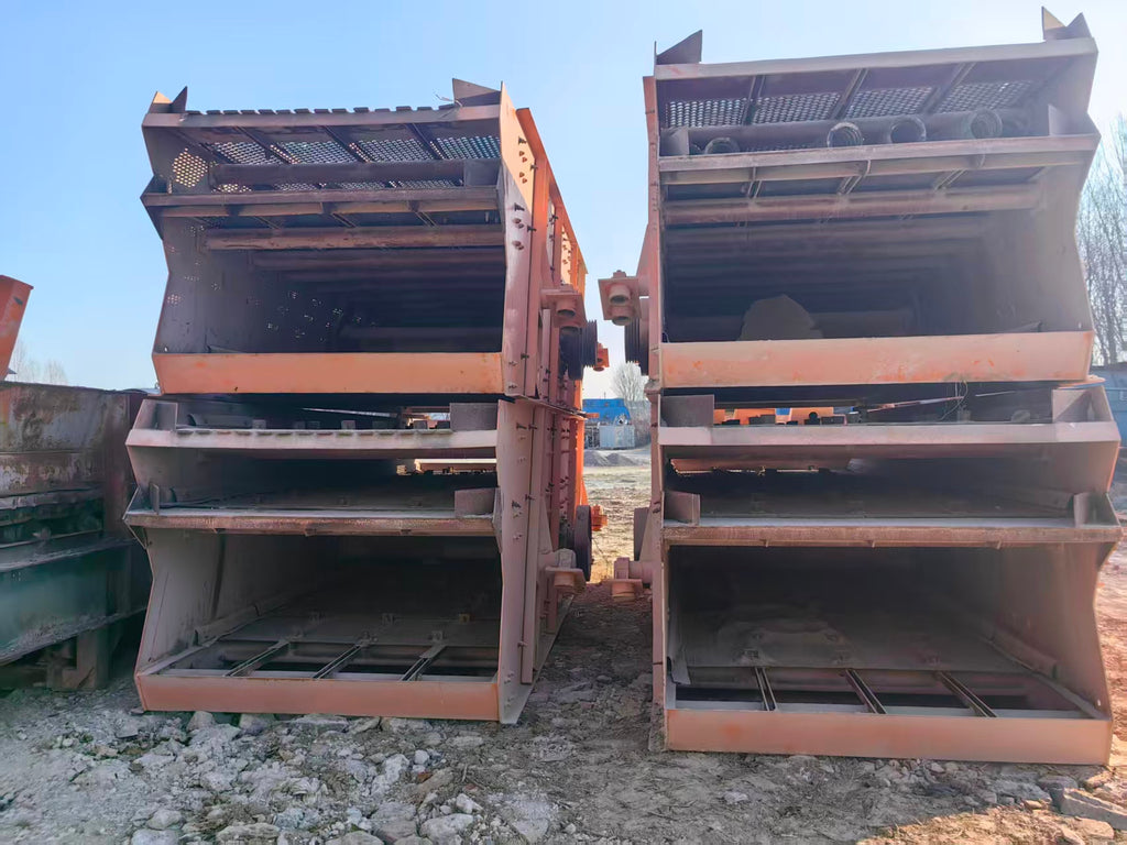 99% New TONGHUI 3YKJ2160 Triple-Deck Vibrating Screen | 30kW Motor | 2100x6000mm