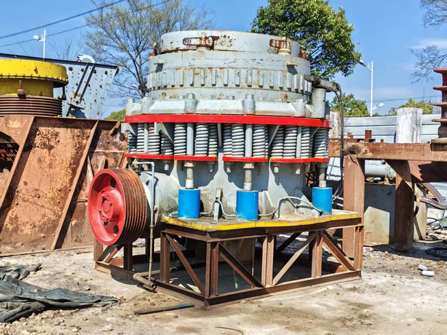 Used Leimeng 1400 Hydraulic Cone Crusher | High-Capacity Secondary Crusher | Work-Ready Main Image