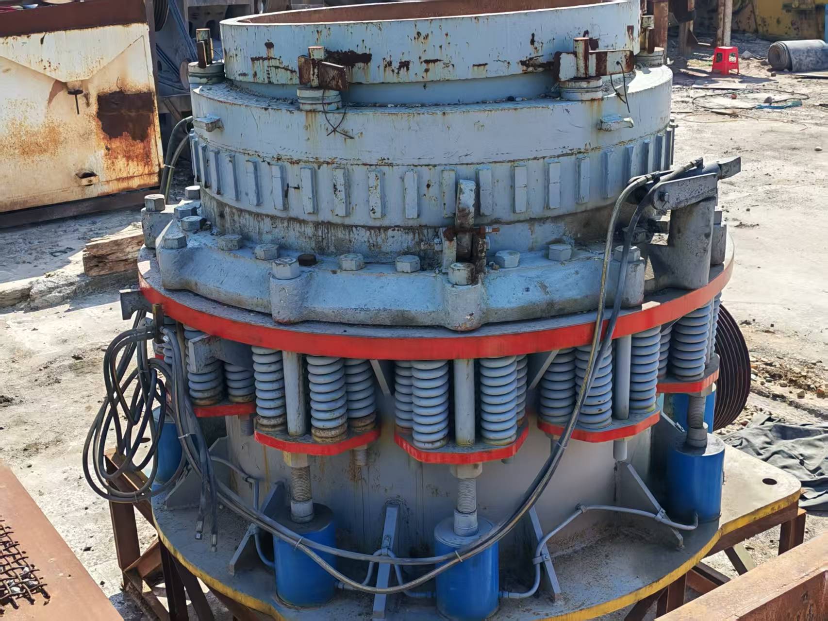 Used Leimeng 1400 Hydraulic Cone Crusher | High-Capacity Secondary Crusher | Work-Ready